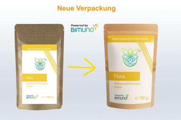 VITARAGNA® Bimuno Flora Ballaststoff-Komplex mit GOS als Pulver - die Muttermilch auch für Erwachsene, für die Darmflora und Darm-Bakterien, 180g – Bild 3