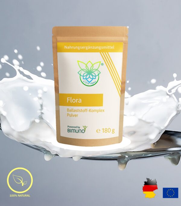 VITARAGNA® Bimuno Flora Ballaststoff-Komplex mit GOS als Pulver - die Muttermilch auch für Erwachsene, für die Darmflora und Darm-Bakterien, 180g – Bild 6
