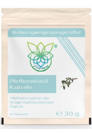 VITARAGNA Eden Care Pfefferminzöl, 60 Kapseln