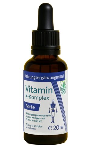 VITARAGNA Vitamin K2 Forte – K1 & K2 Tropfen, 20 ml
