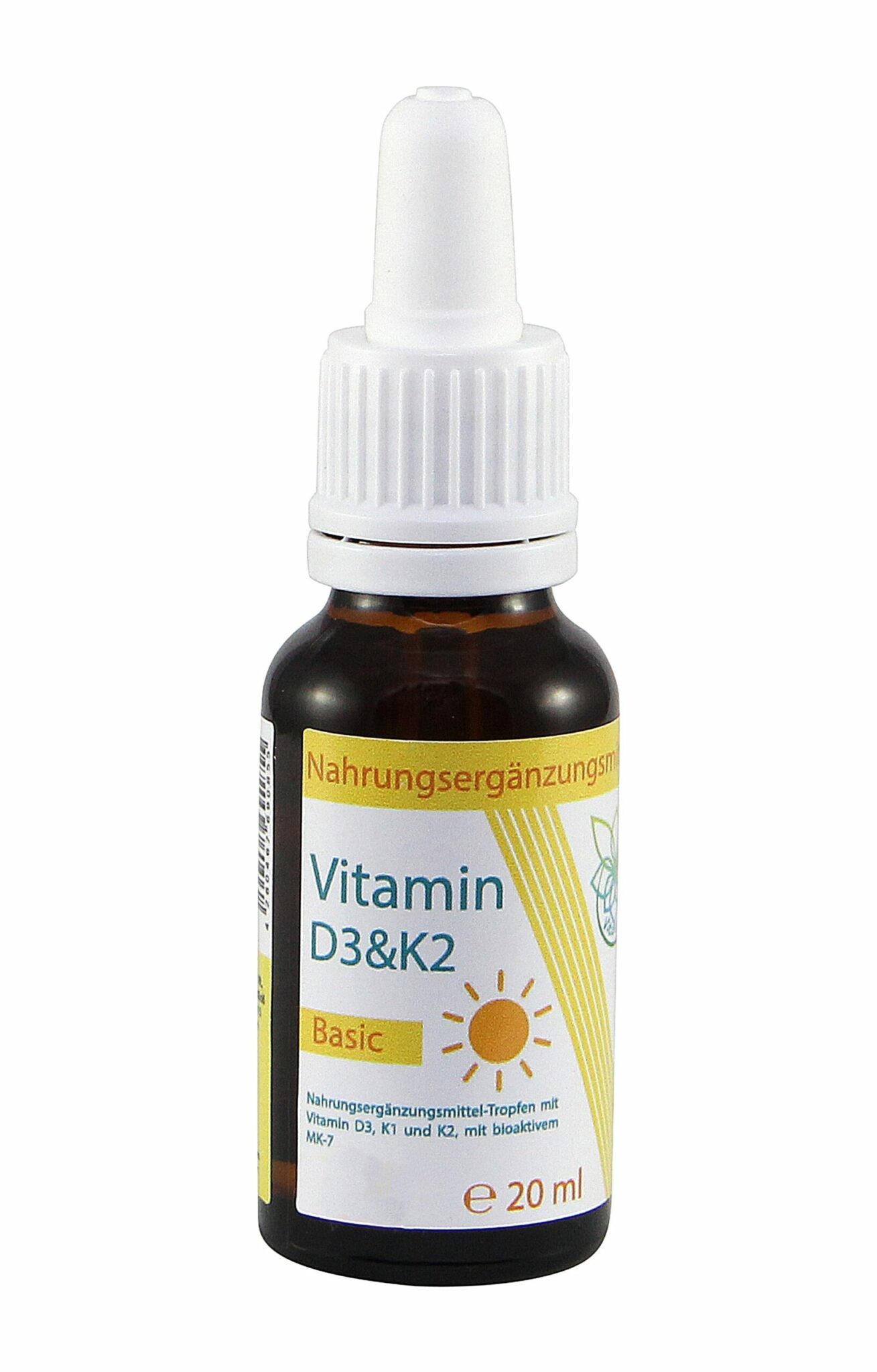 VITARAGNA® VitaminD und VitaminK Basic D3K2 Tropfen flüssig, hochdosiertes KKomplex Liquid in