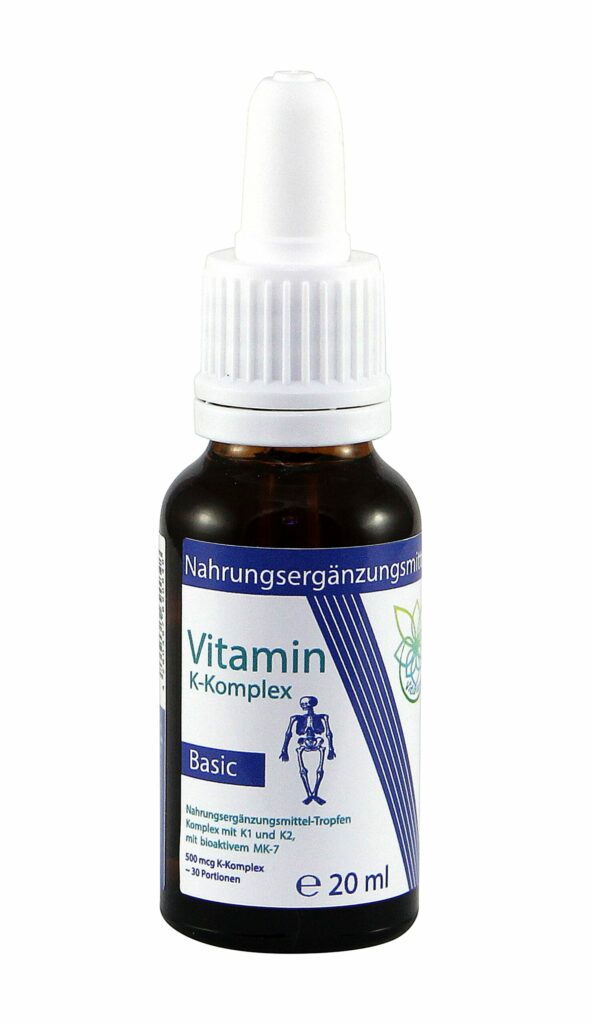 VITARAGNA® Vitamin K Basic Tropfen flüssig, K1 und K2 Menaquinon MK7
