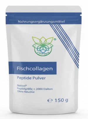 VITARAGNA Naticol Fischkollagen – Pulver, 150 g