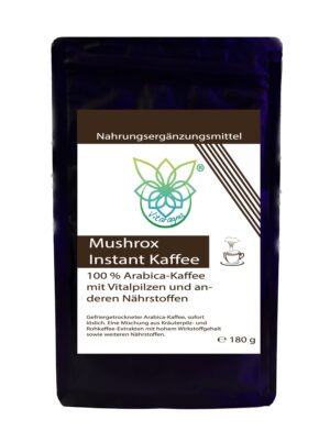 VITARAGNA Mushrox – Arabica-Kaffee mit Pilzextrakten, 180 g