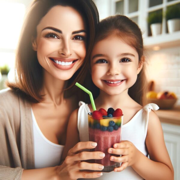 VITARAGNA KIDS-Mix: Vitamin C & Magnesium & Zink uvm. für Kinder als Pulver – Natürliches Nahrungsergänzungsmittel für Kinder mit Ballaststoffen, Lecithin & Cranberry-Pulver