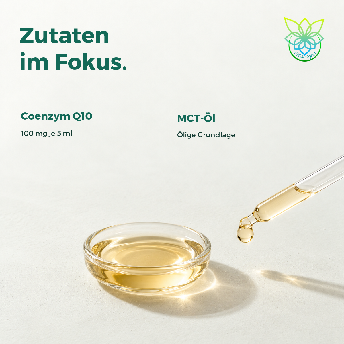 VITARAGNA® Coenzym Q10 in MCT-Öl, 250 ml – Bild 3