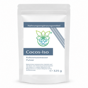 VITARAGNA® Cocos-Iso – Kokoswasser-Pulver mit Elektrolyten, 325 g – Produktansicht mit Originaletikett