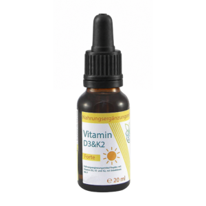 VITARAGNA D3K2 Forte – Vitamin-D- und K-Tropfen, 20 ml