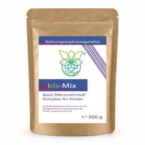VITARAGNA® KIDS-Mix – Nährstoff- und Ballaststoffpulver – Produktansicht mit Originaletikett